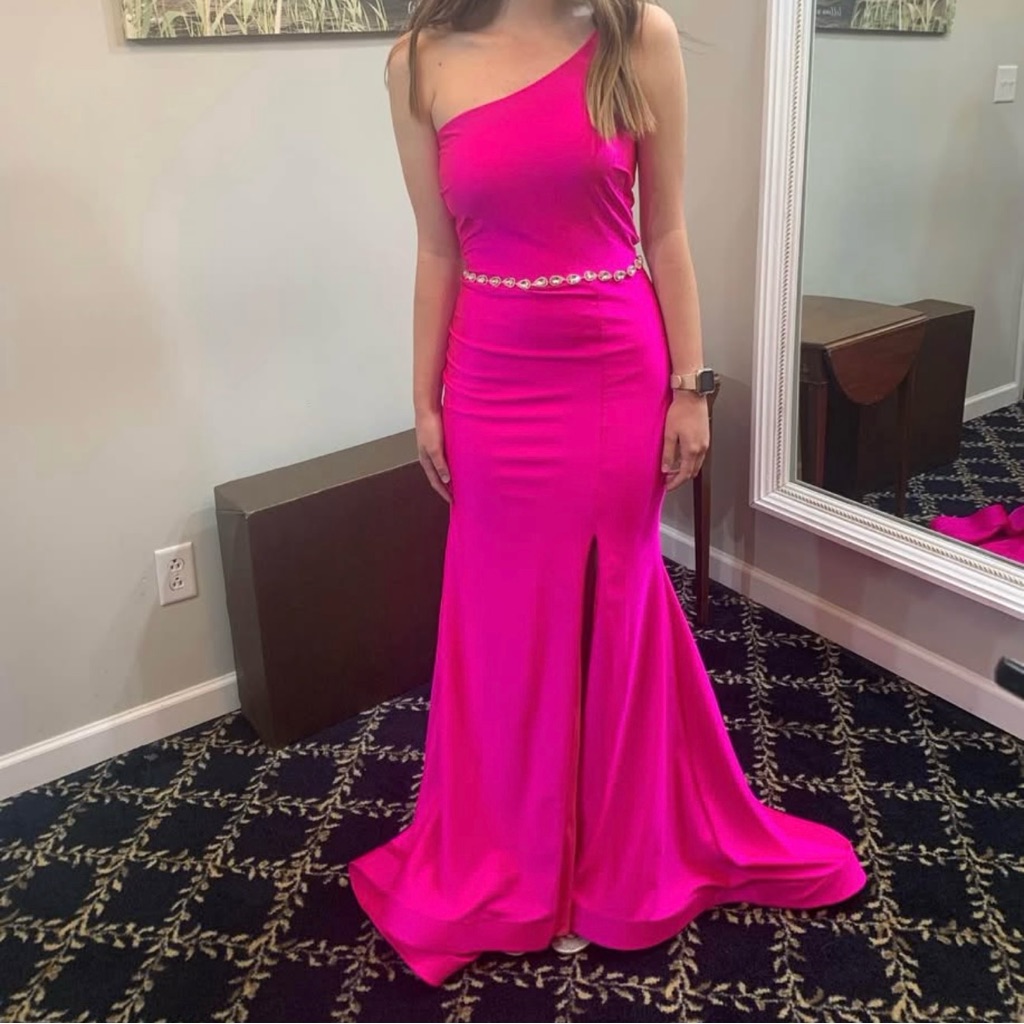 Fuchsia Jessica Angel Prom Dress